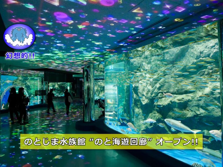 のとじま水族館 “のと海遊回廊” がリニューアルオープン!!