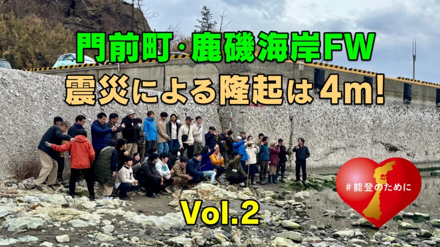 能登半島地震で隆起した海の生き物【Vol.2】